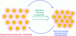 2011-6 Thermoreversible Formation and Negative Thermal Expansion